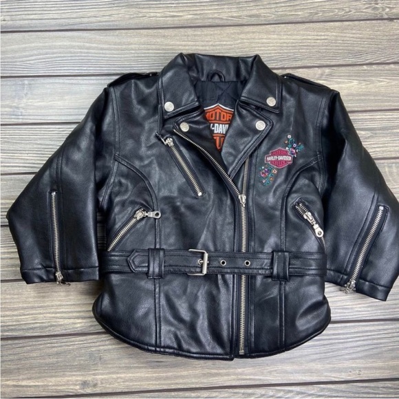 Harley-Davidson Black Kids Jacket - Picture 4 of 10